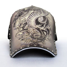 Load image into Gallery viewer, Chinese Style Dragon Peafowl Elephant Skull Eagle Baseball Cap