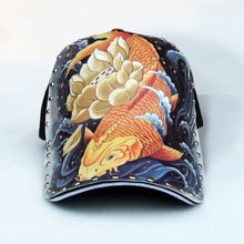 Load image into Gallery viewer, Chinese Style Dragon Peafowl Elephant Skull Eagle Baseball Cap