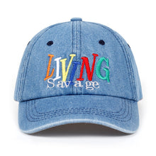 Load image into Gallery viewer, LIVING savage Snapback Baseball Cap