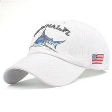 Load image into Gallery viewer, FL Shark Embroidery  baseball cap