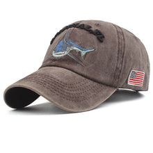 Load image into Gallery viewer, FL Shark Embroidery  baseball cap