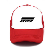 Load image into Gallery viewer, fashion hat ATEEZ band printing net  baseball cap