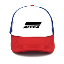 Load image into Gallery viewer, fashion hat ATEEZ band printing net  baseball cap